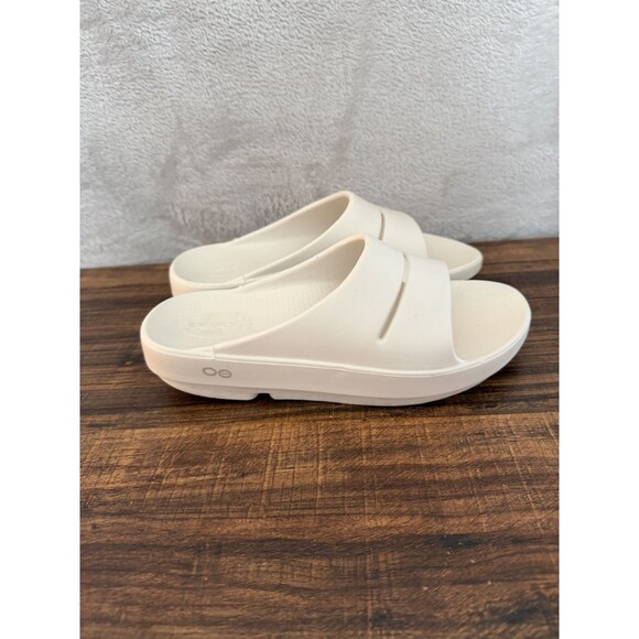 OOFOS OOahh Recovery Slides Comfort Sandals Slip On Mens Sz 5 Womens Sz 7 - Picture 5 of 8